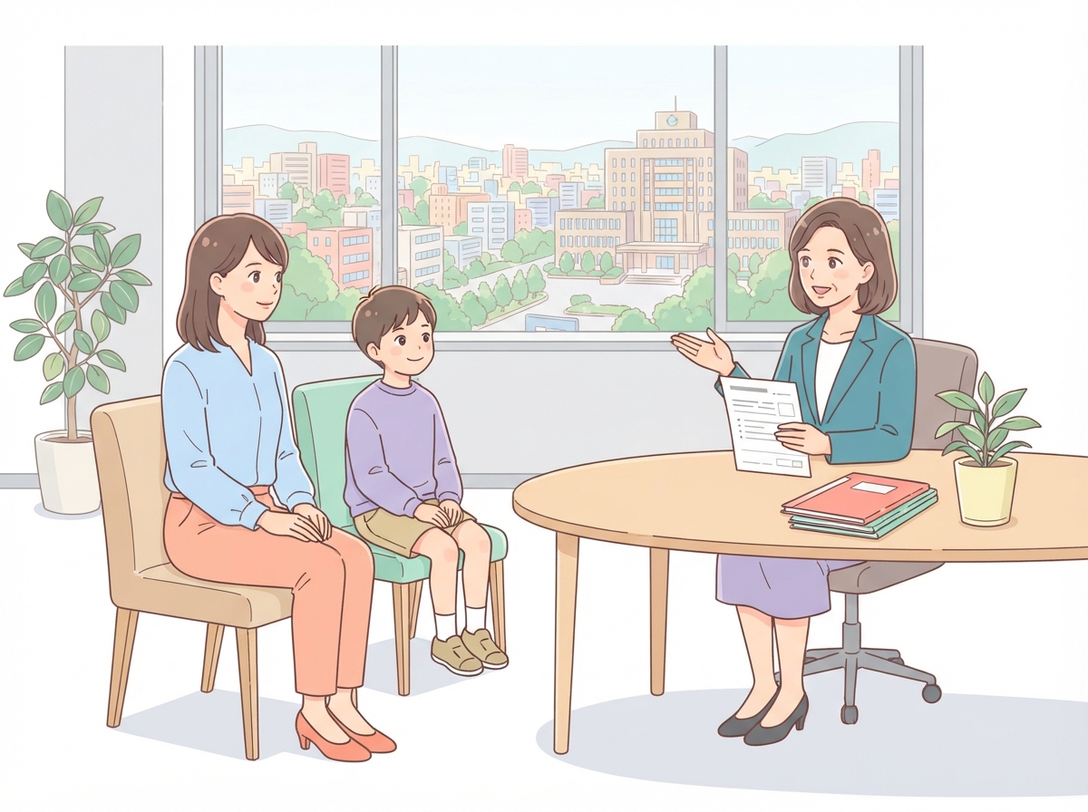離婚後の子どもの苗字と戸籍のイラスト