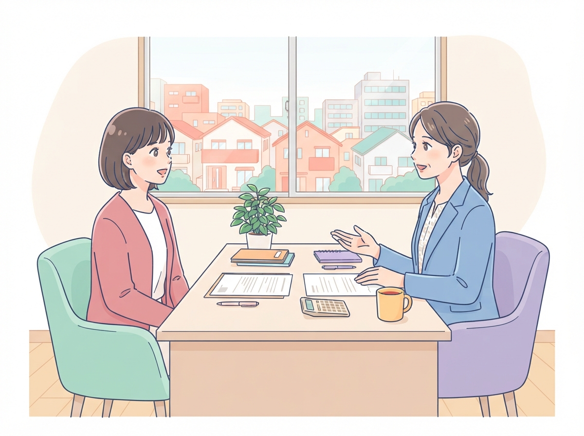 財産分与と税金のイラスト